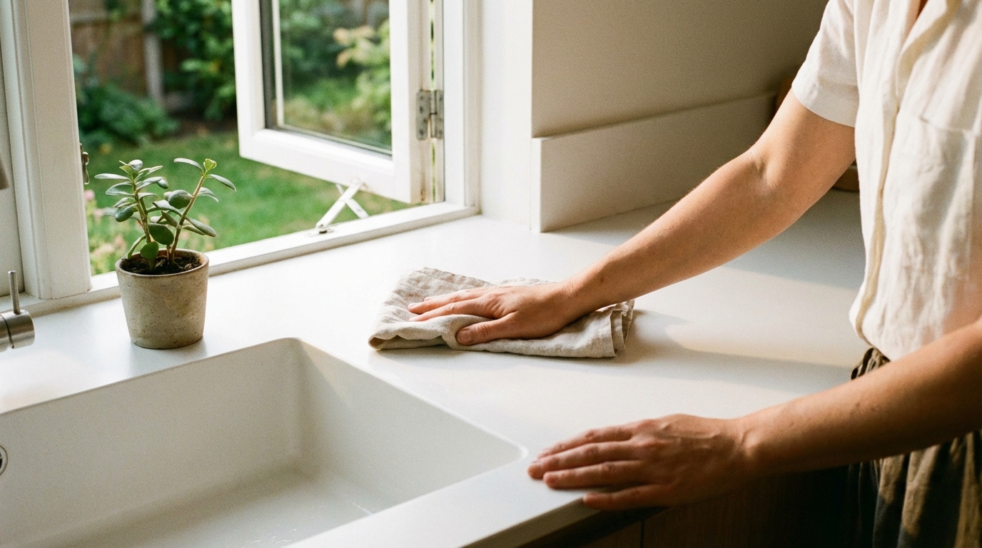 How Clean Surfaces Improve Calm